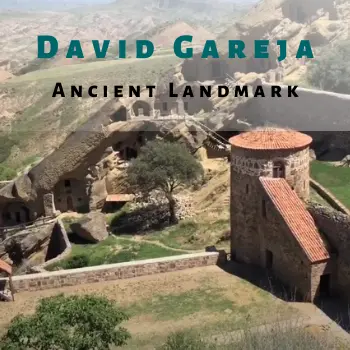David Gareja drone view